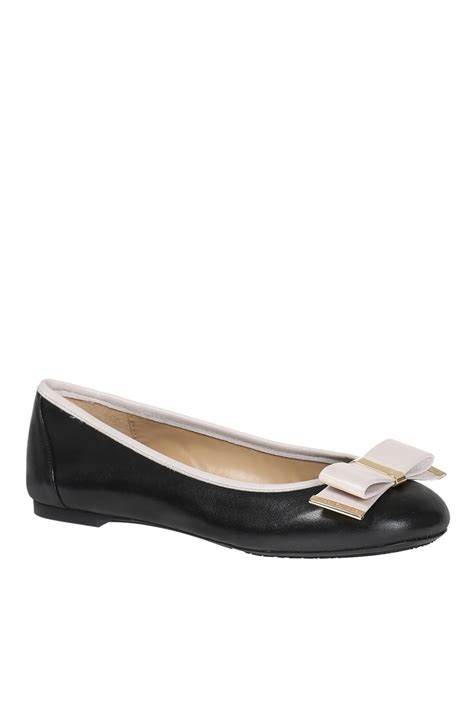 michael kors kiera ballet flat black|Michael Kors ballet flats sale.